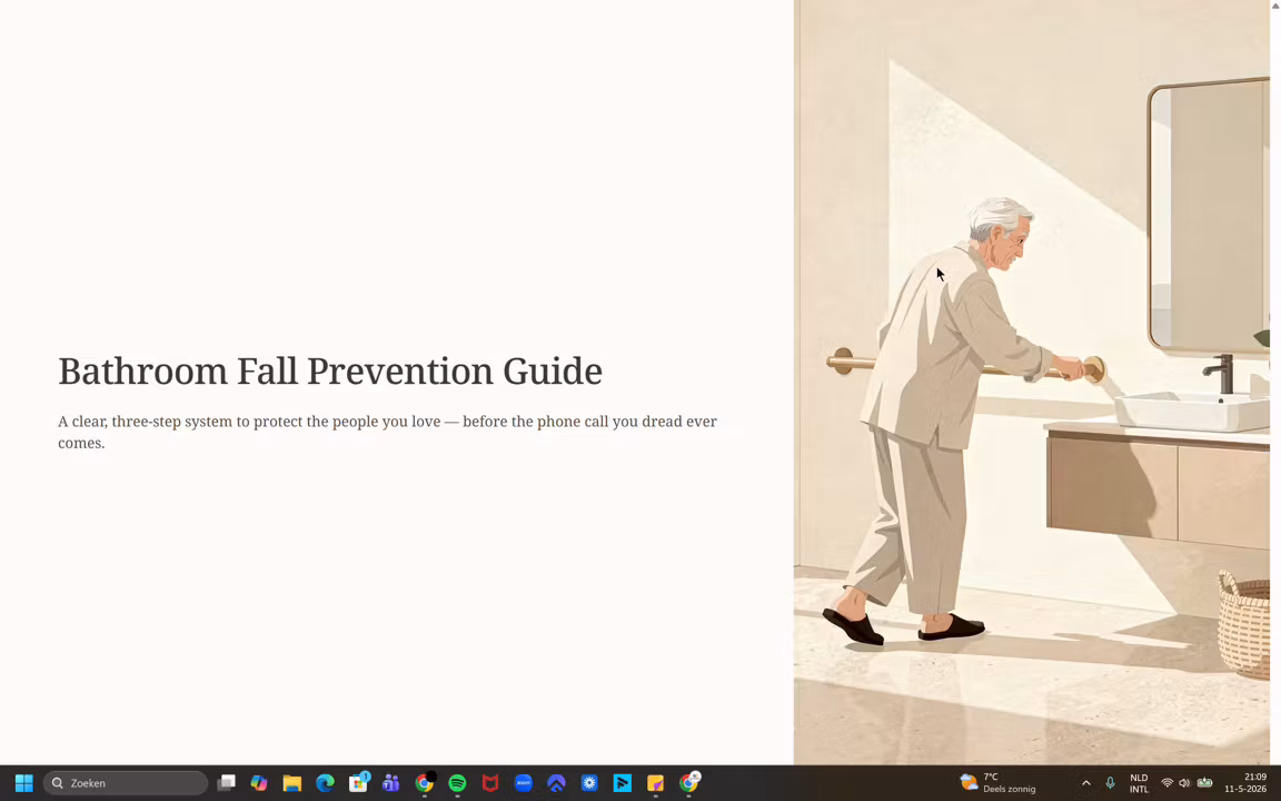 Bathroom Fall Prevention Guide