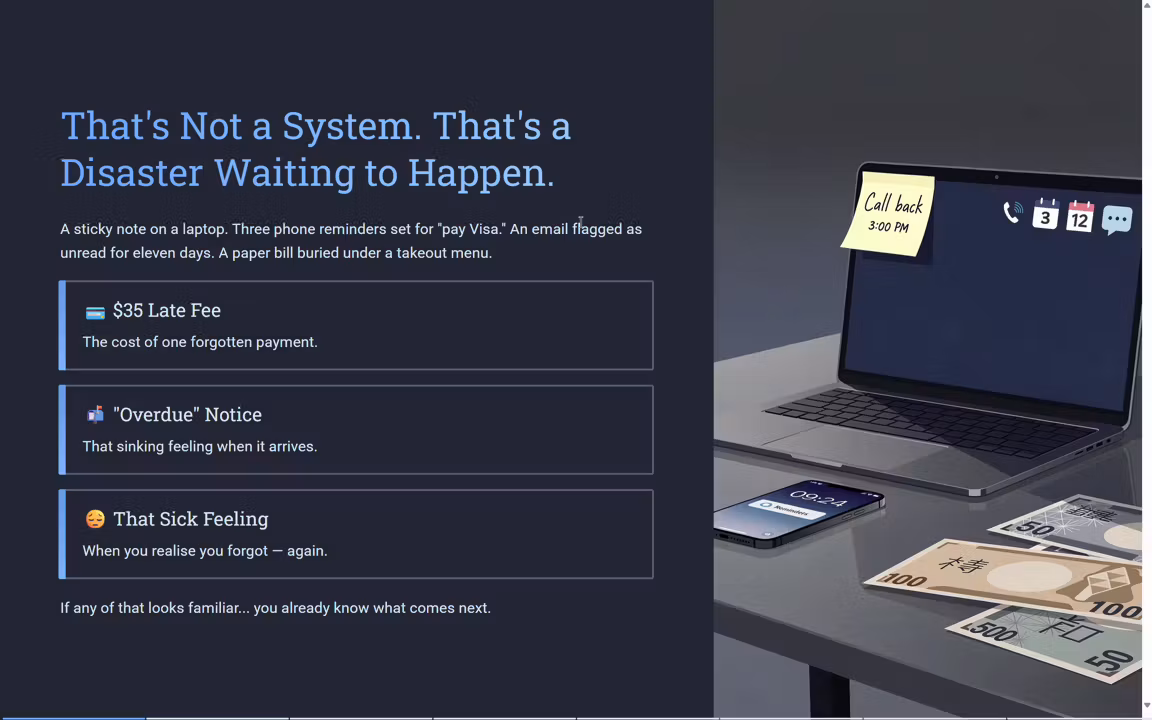 Bill Payment Control Kit