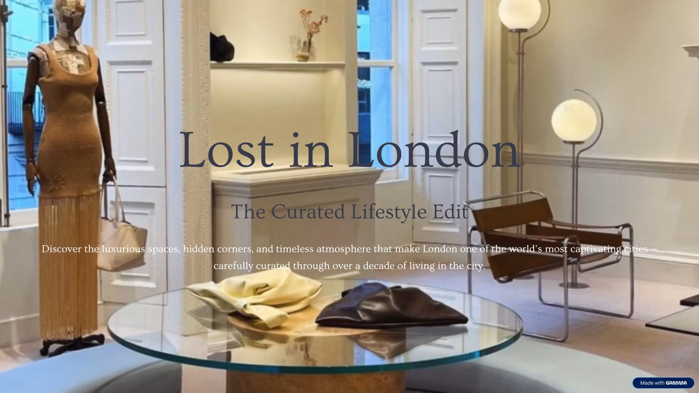 London: The Curated Lifestyle Edit 
