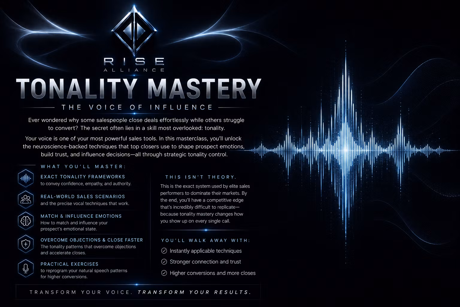 Tonality Mastery
