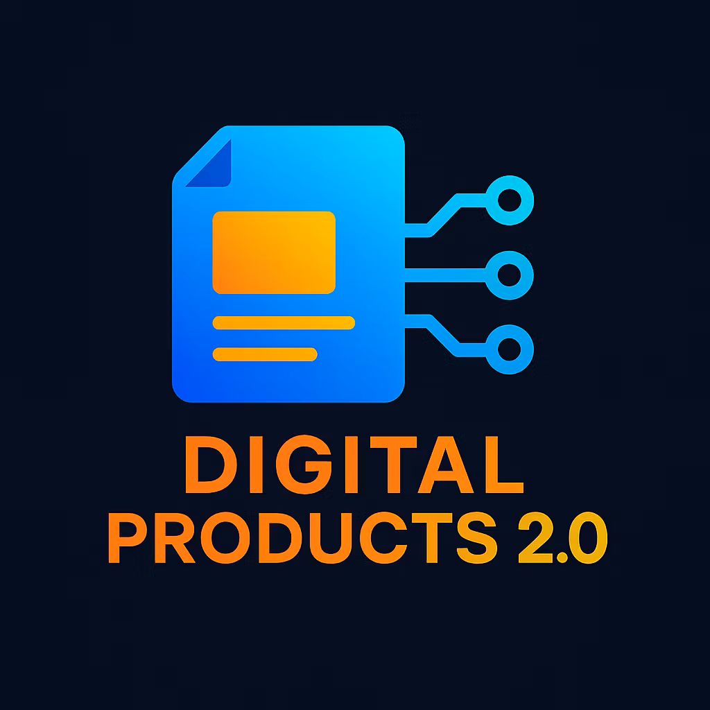 Digital Products 2.0 workbook