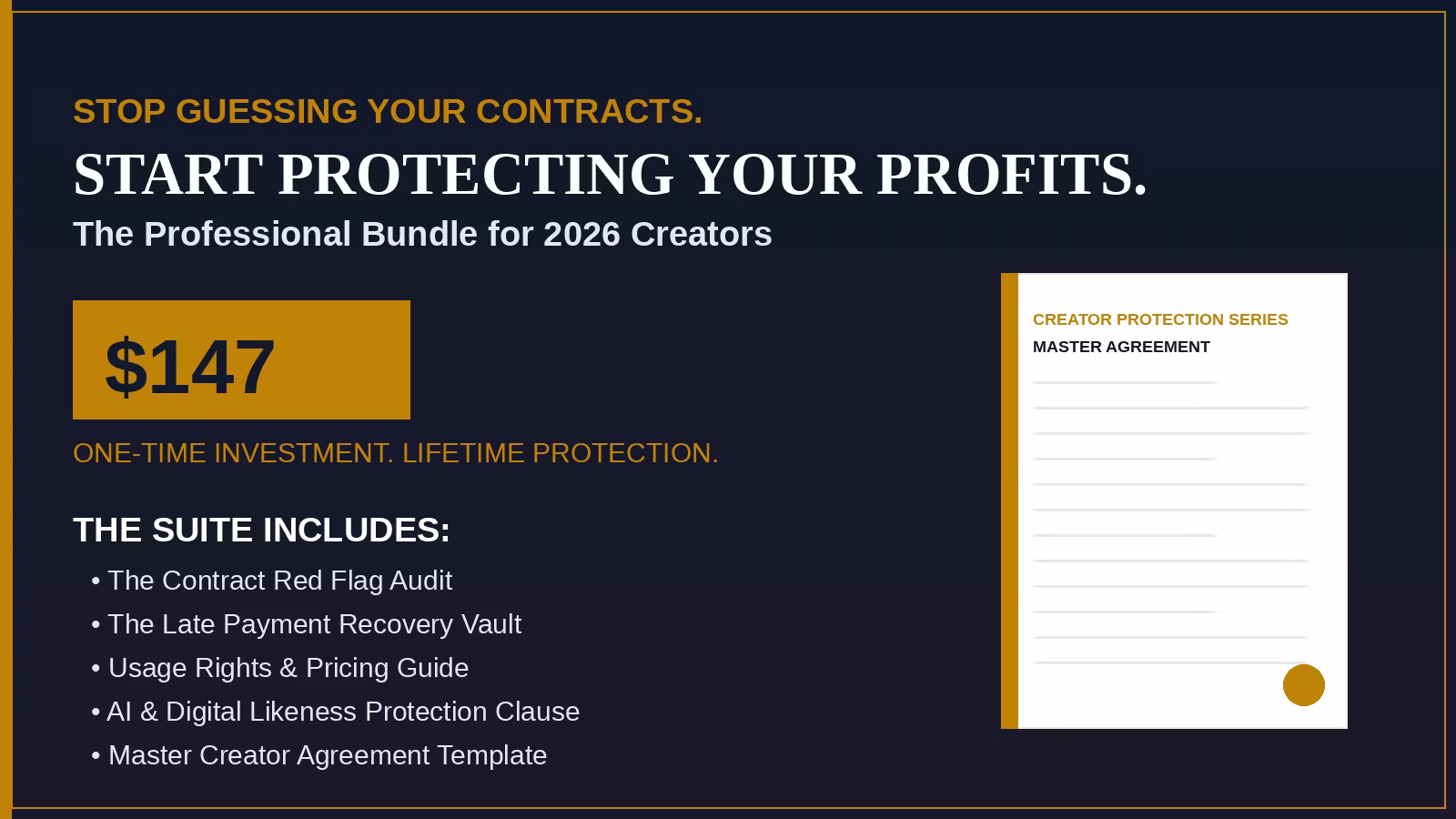 Creator Protection Series