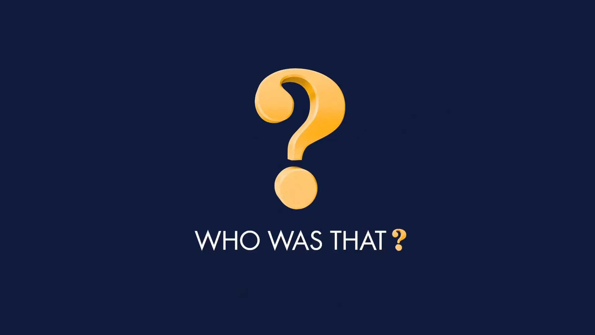 Who Was That? - Inner Circle Monthly