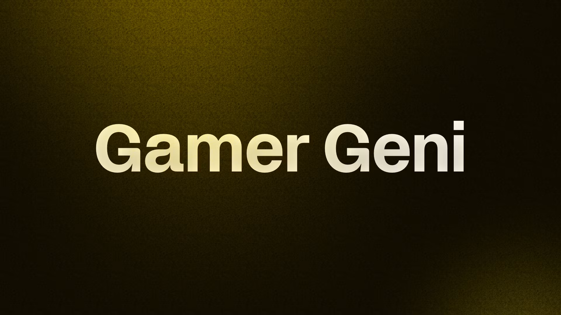 Gamer Geni