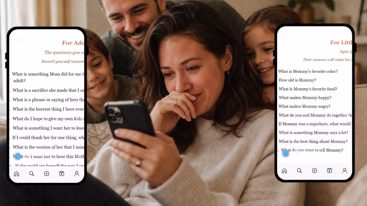 Mother's Day Questions by Ages