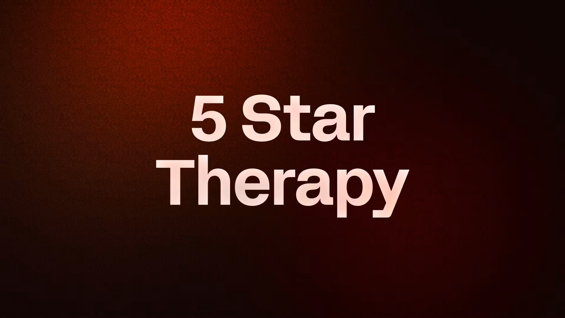 5 Star Therapy 