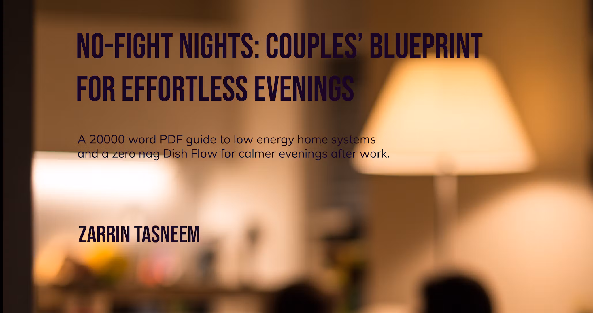 No-Fight Nights: Couples’ Blueprint