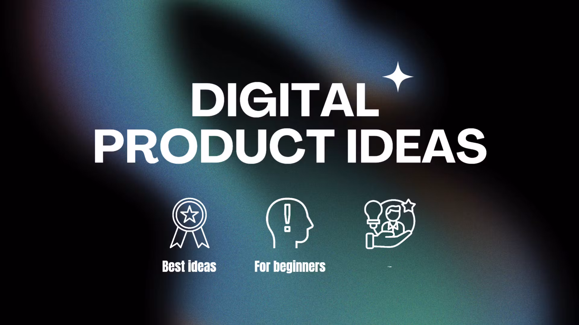 Digital Product Ideas - Ebook