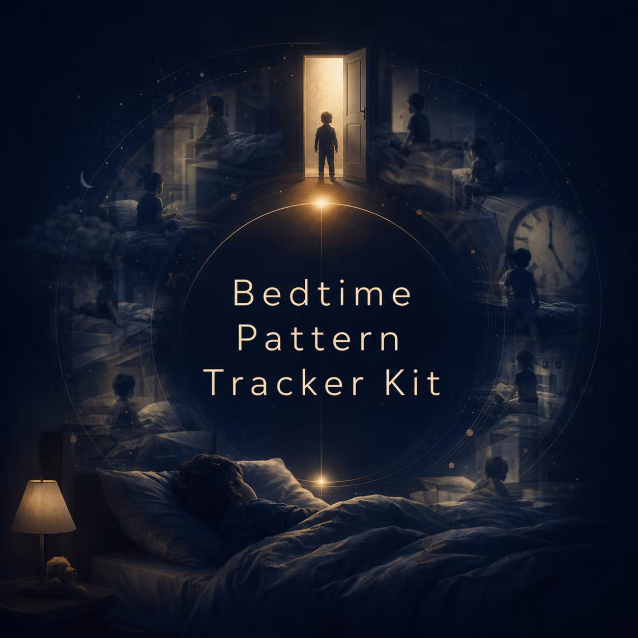 Bedtime Pattern Tracker for Preschoolers
