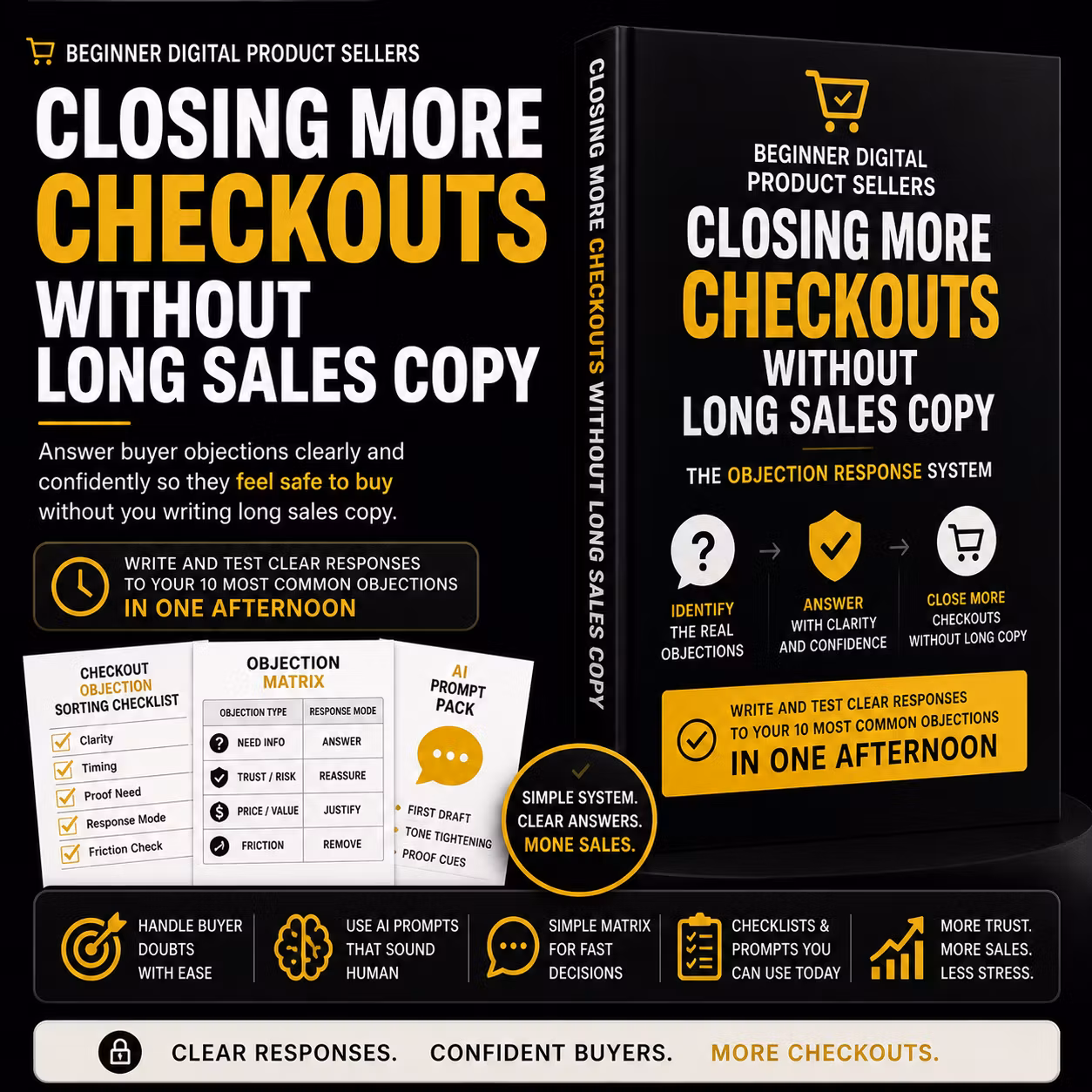 Beginner Digital Product Sellers Closing More Checkouts Without Long Sales Copy