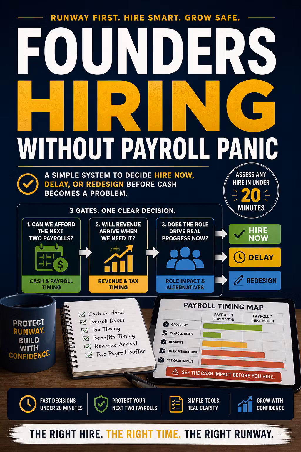 Founders Hiring Without Payroll Panic