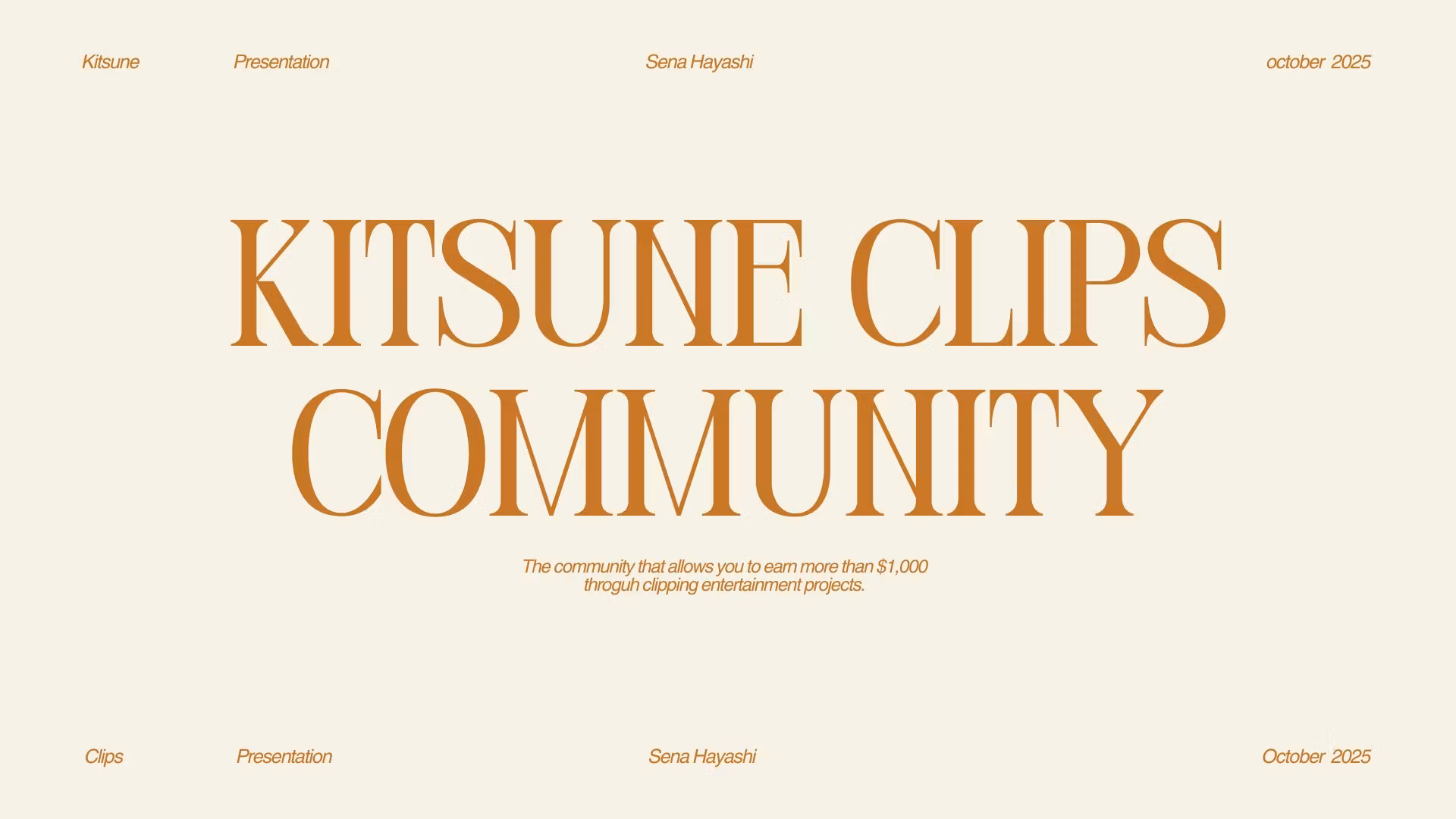 KITSUNE CLIPS