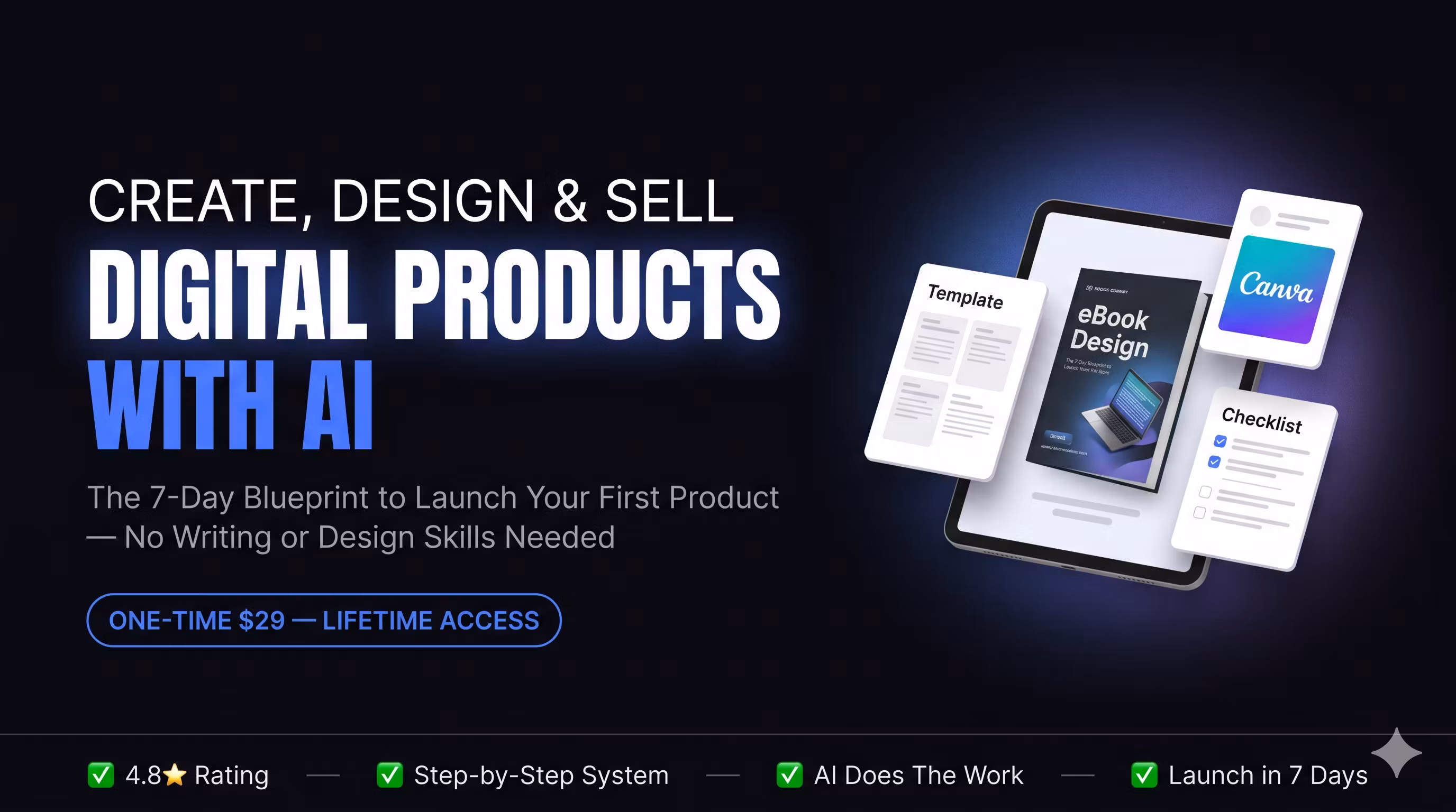 Build & Sell Your First Digital Product in this week