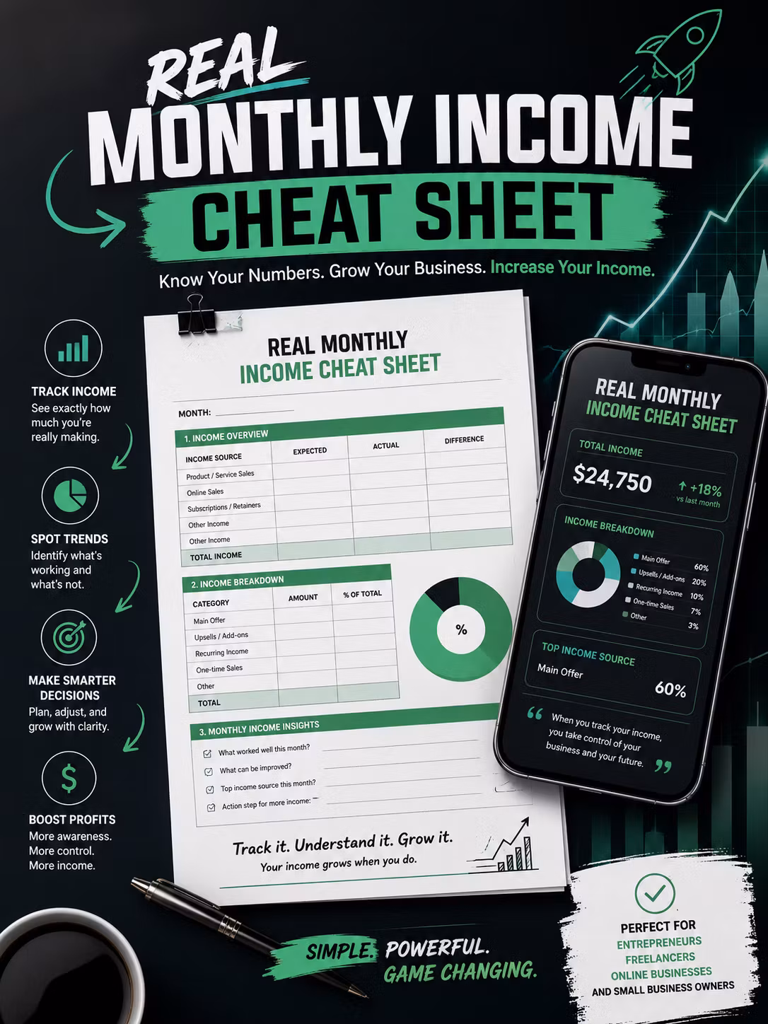 First Monthly Budget Cheat Sheet, Spend Well Without Cutting Everything