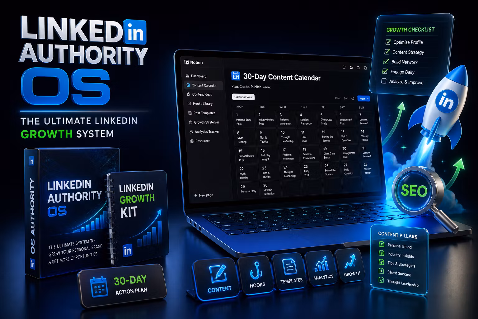 LinkedIn Authority OS: 30 Days to Viral