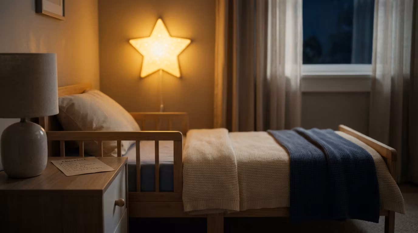 Parents Settling Toddlers At Bedtime Without Re-Settling