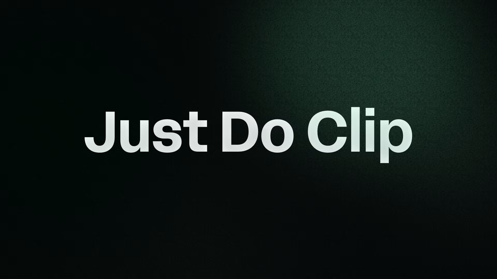 Just Do Clip