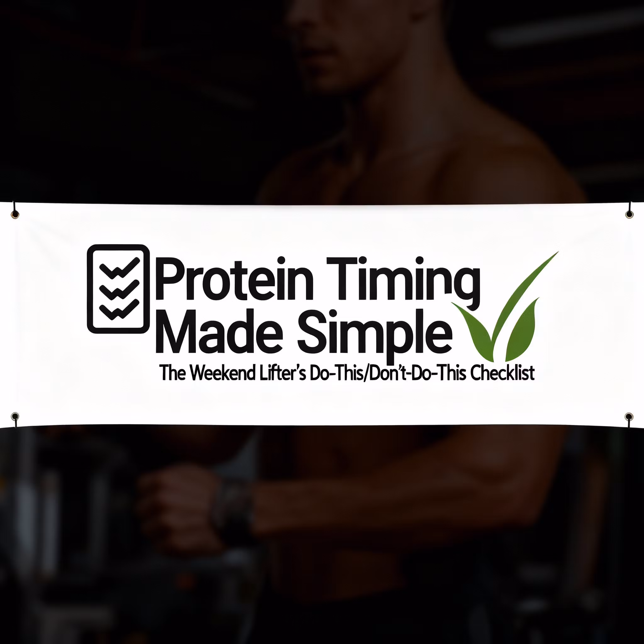Protein Timing Made Simple