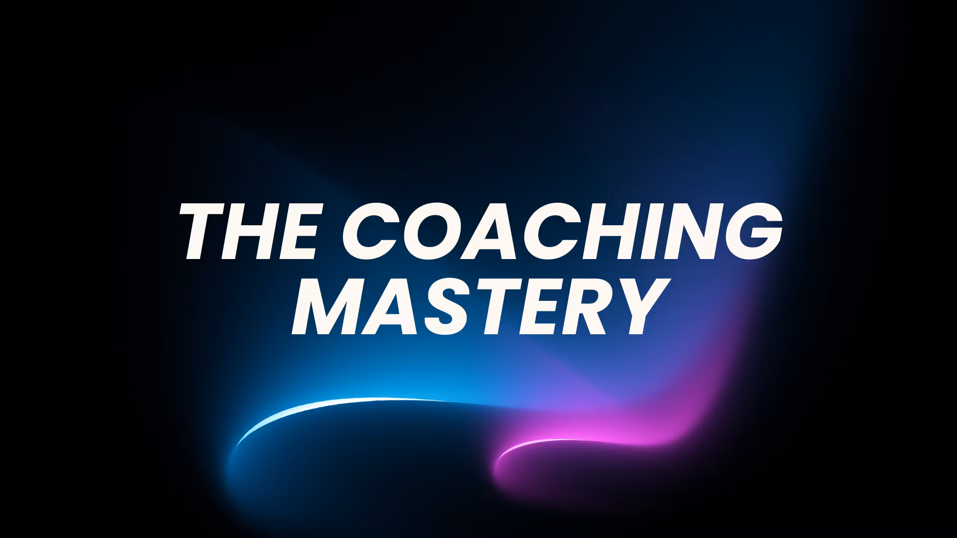 Coaching Mastery