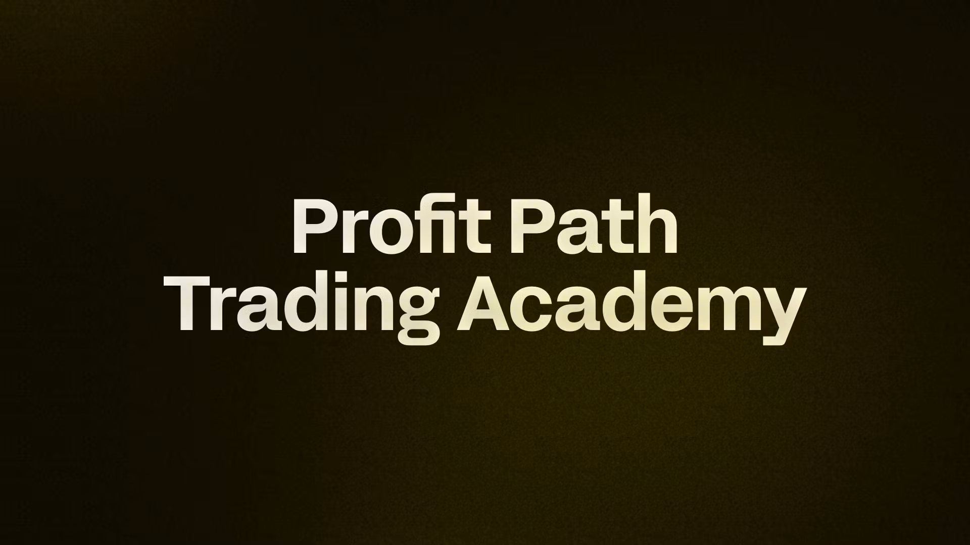 Profit Path Trading Academy