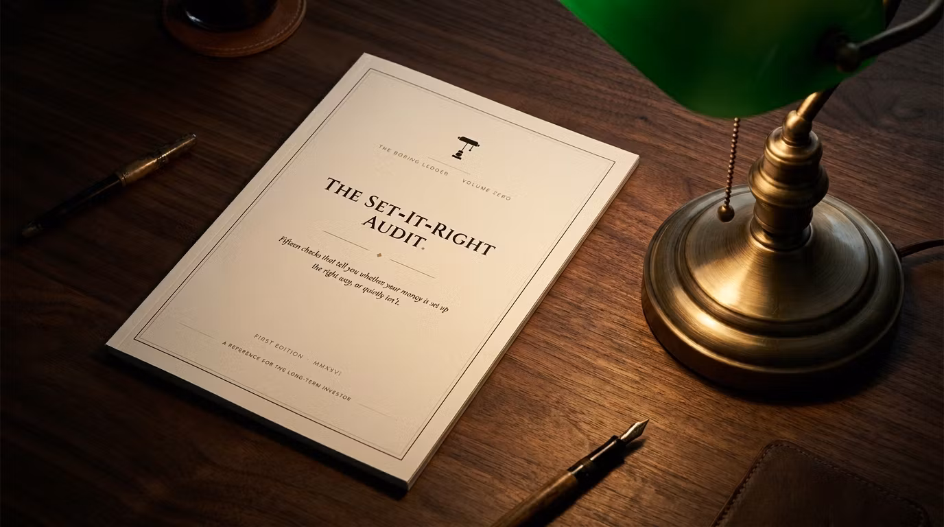 The Set-It-Right Audit