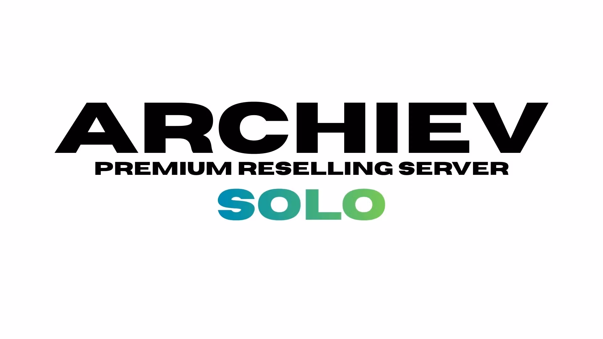 Archiev Solo 