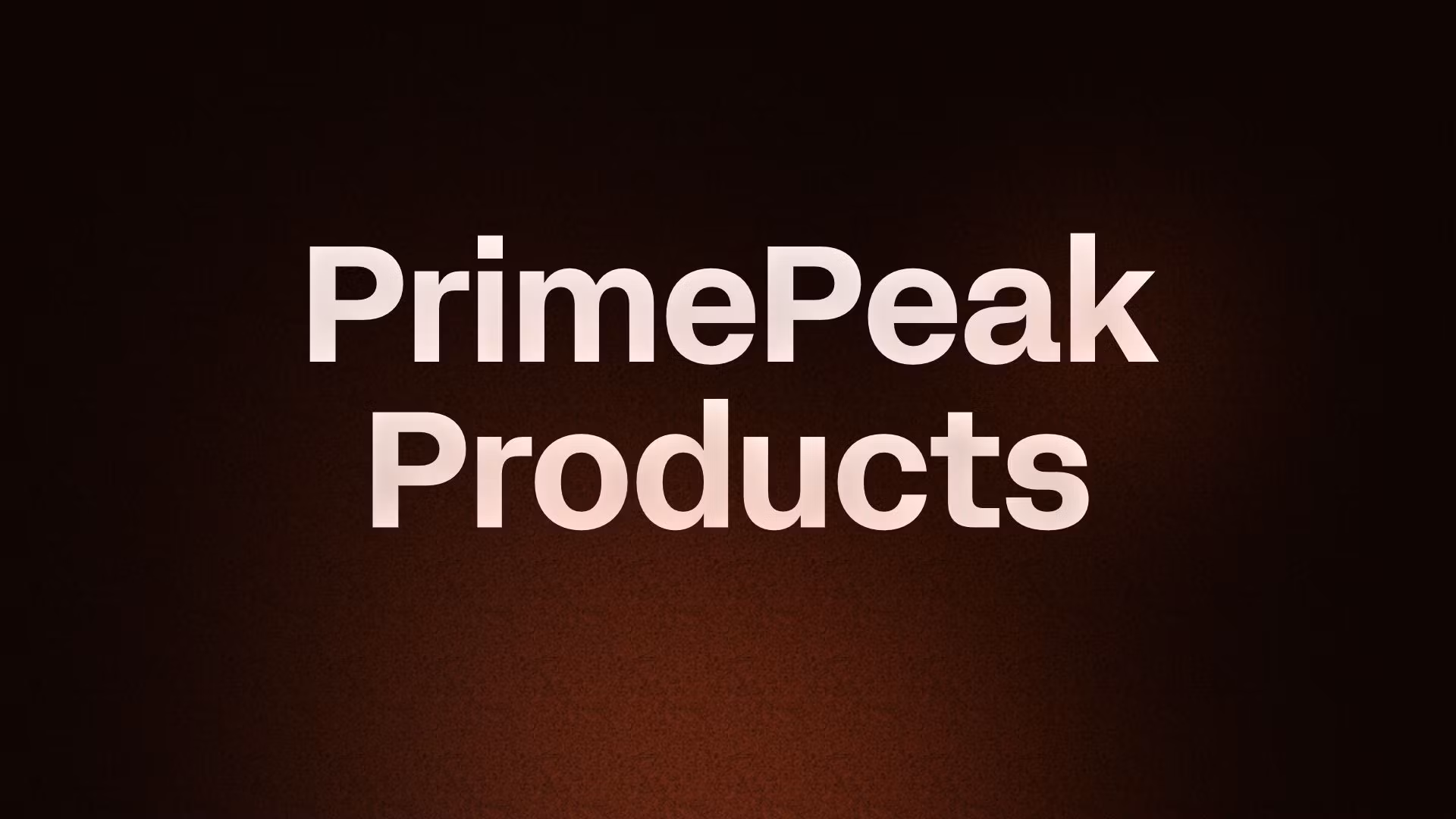 PrimePeak Products