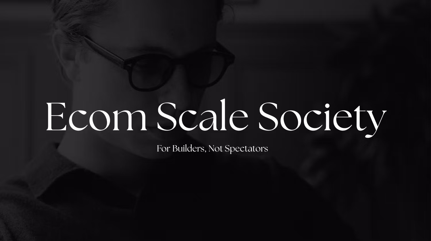 Ecom Scale Society