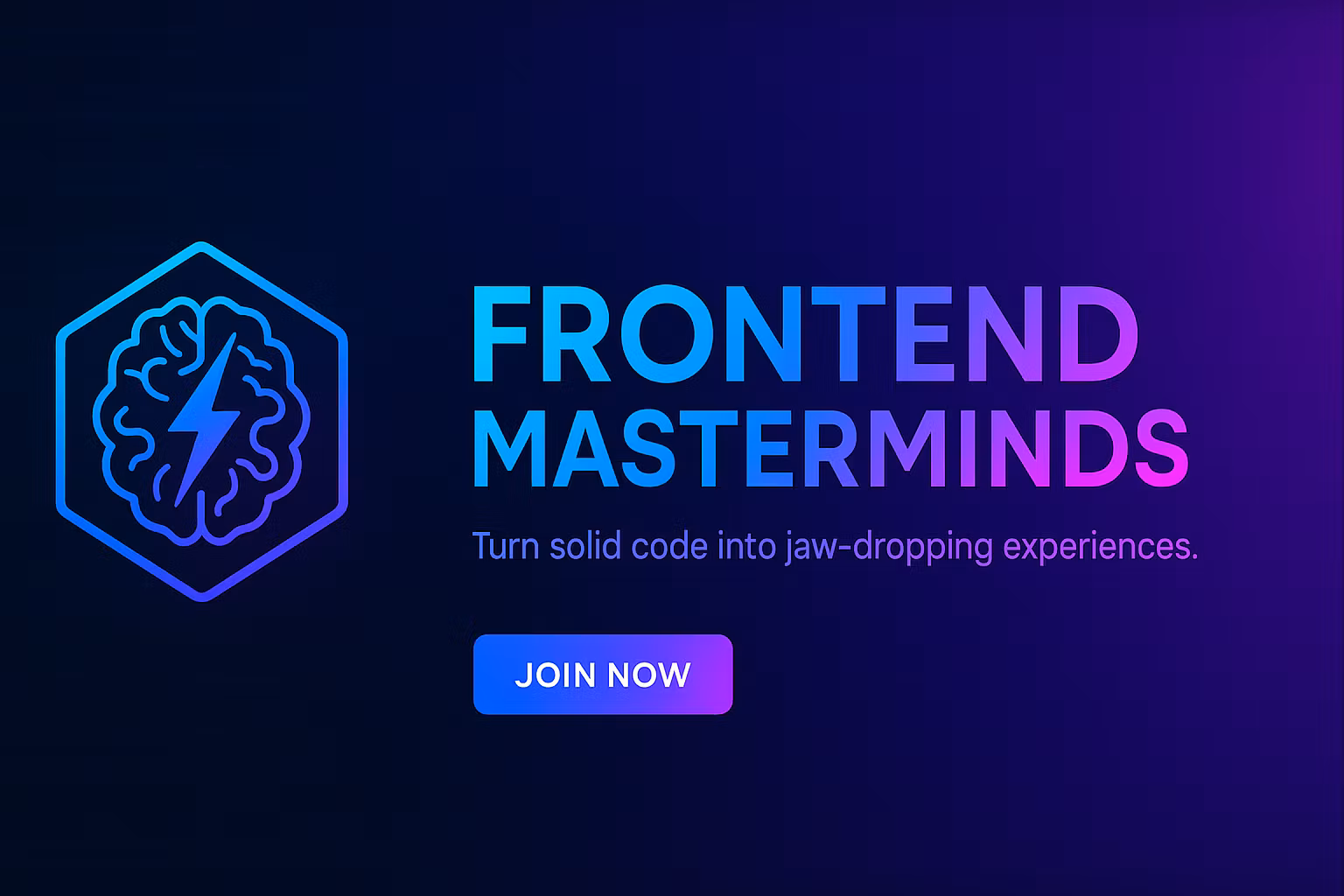Frontend Masterminds