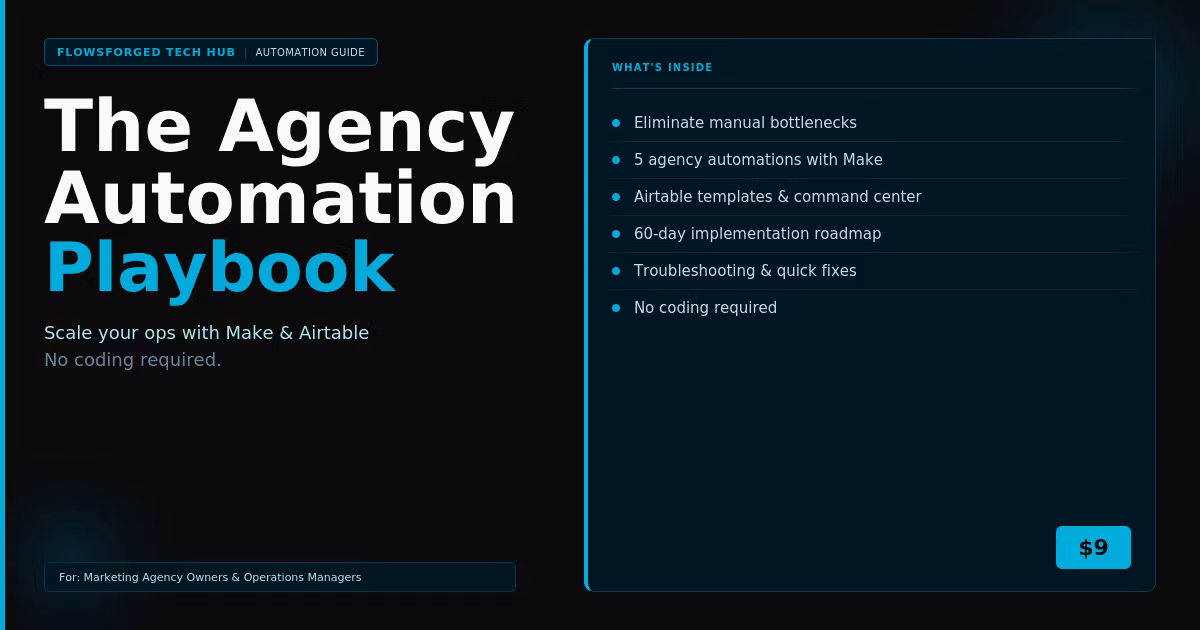 The Agency Automation Playbook