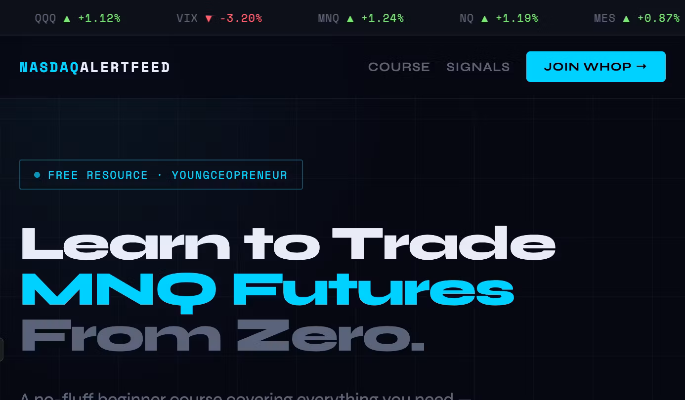 Nasdaq Alert Feed