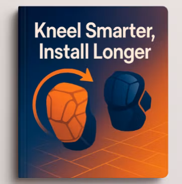 Kneel smarter install longer