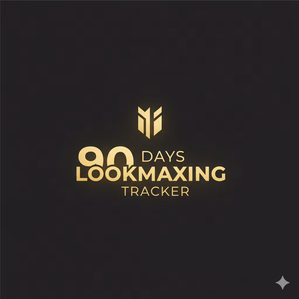 90 days lookmaxing tracker