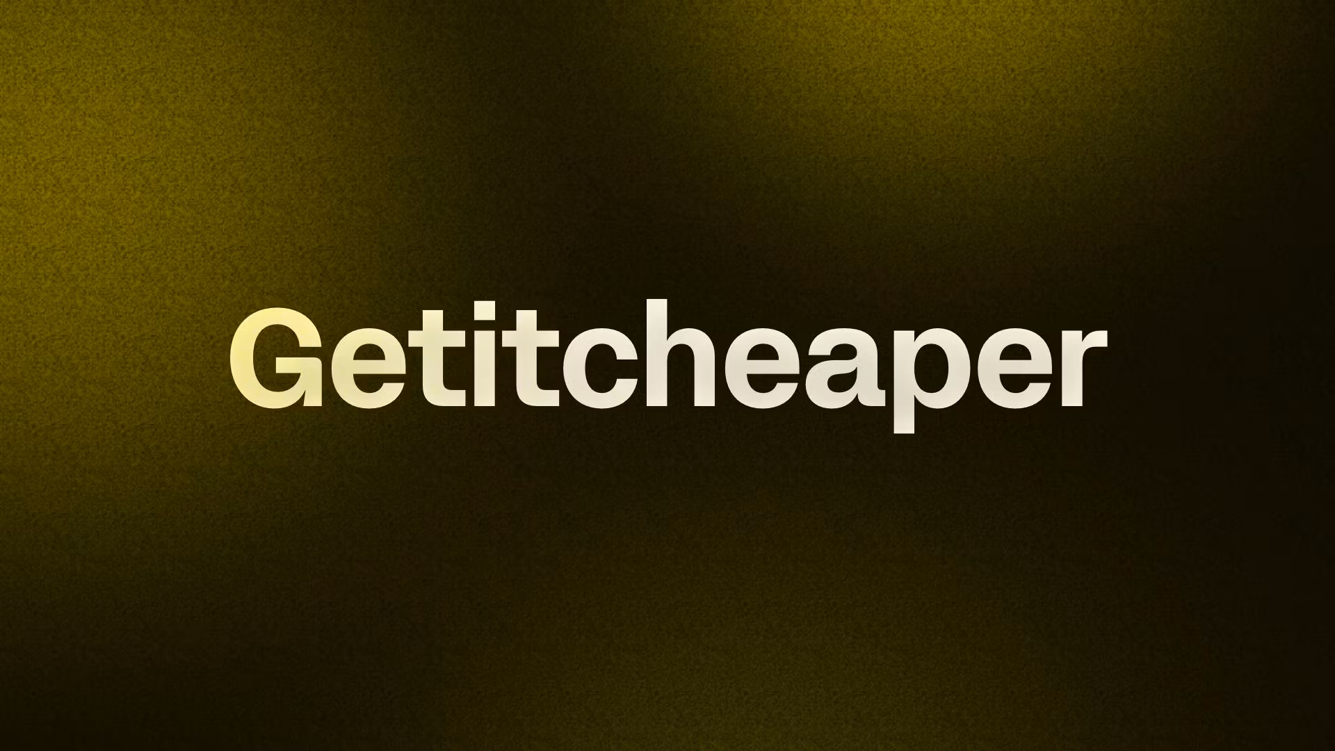 Getitcheaper