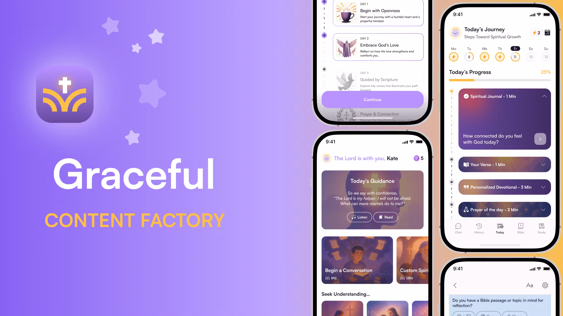 Graceful App - Content Factory