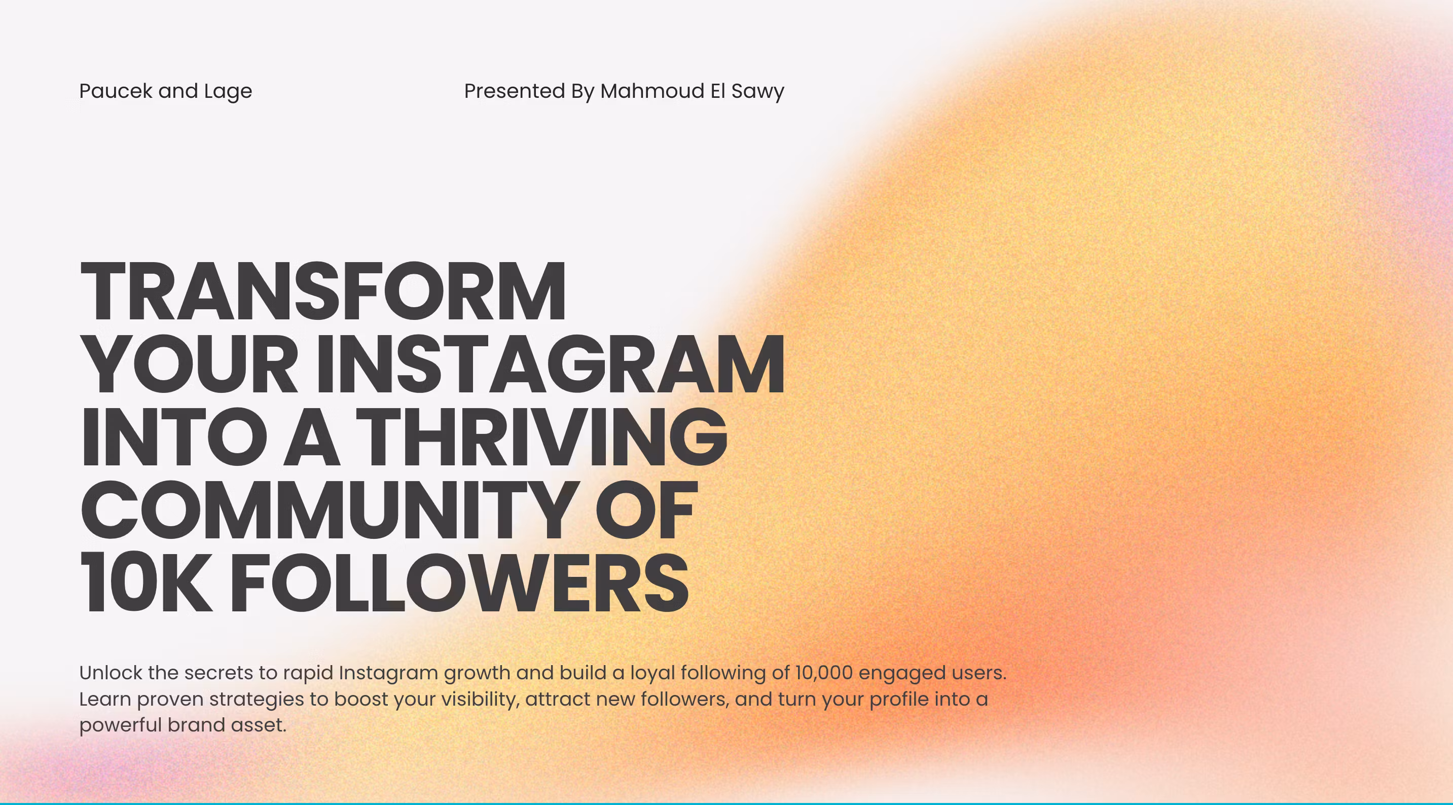 Growth Blueprint
