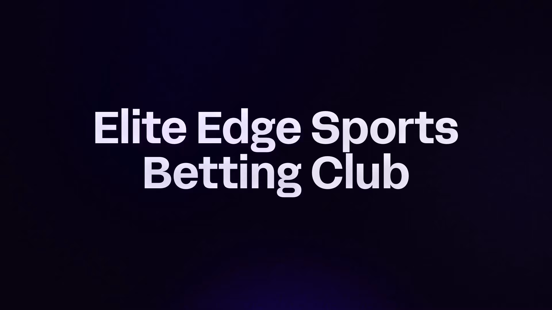 Elite Edge Sports Betting Club
