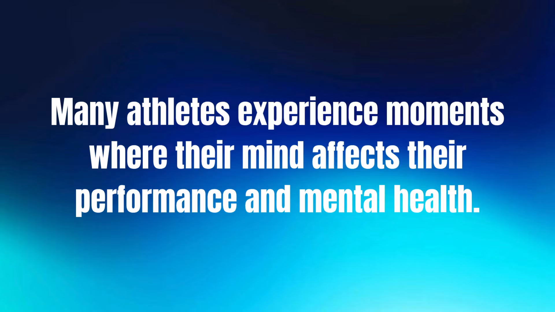 Mental Solutions for Athletes