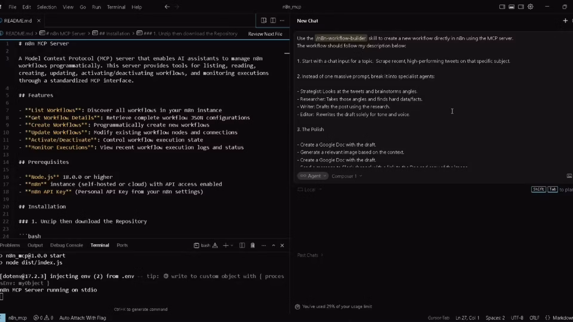 N8N MCP Workflow Builder