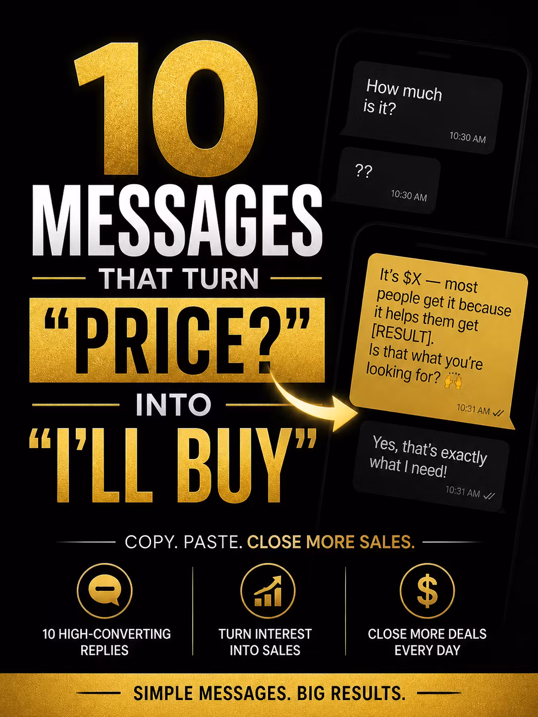10 Messages That Turn “Price?” Into “I’ll Buy”