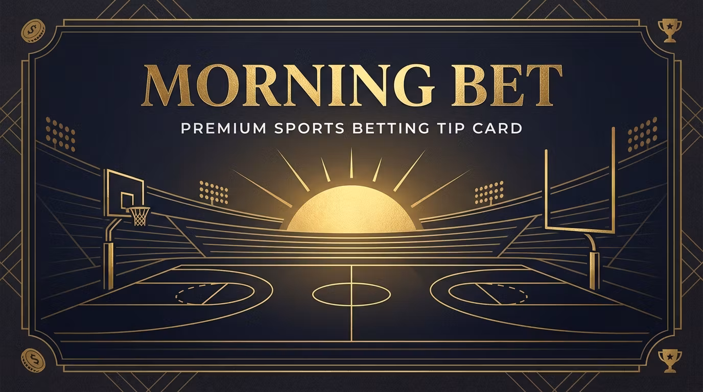 🌅 Morning Bet