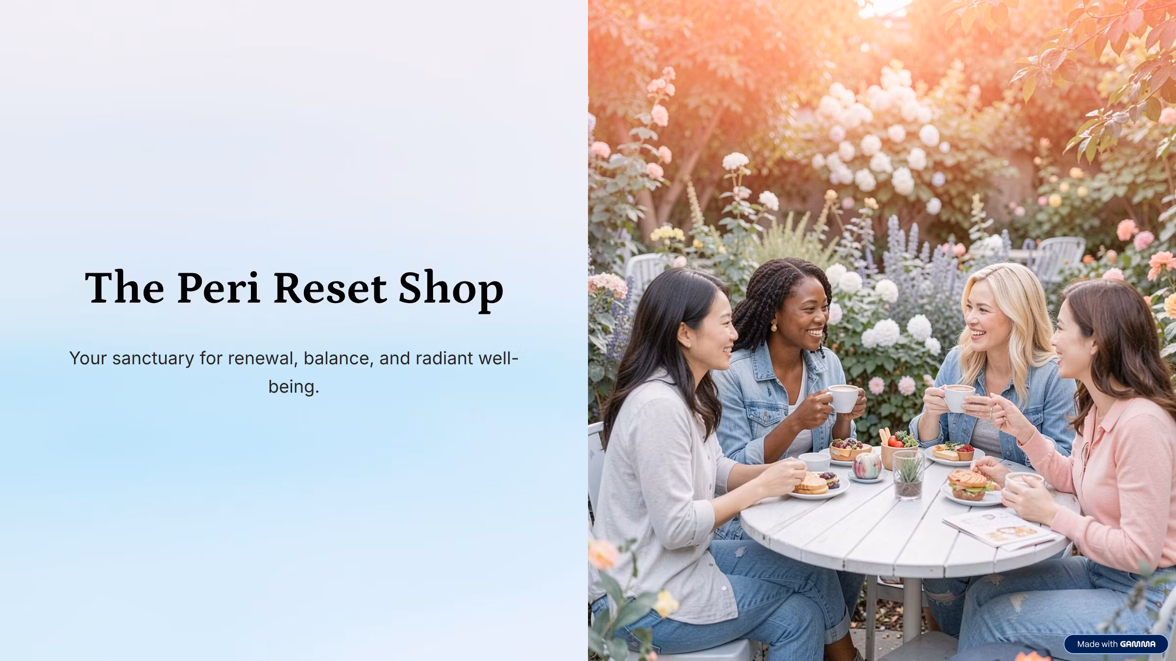 The Peri Reset Shop