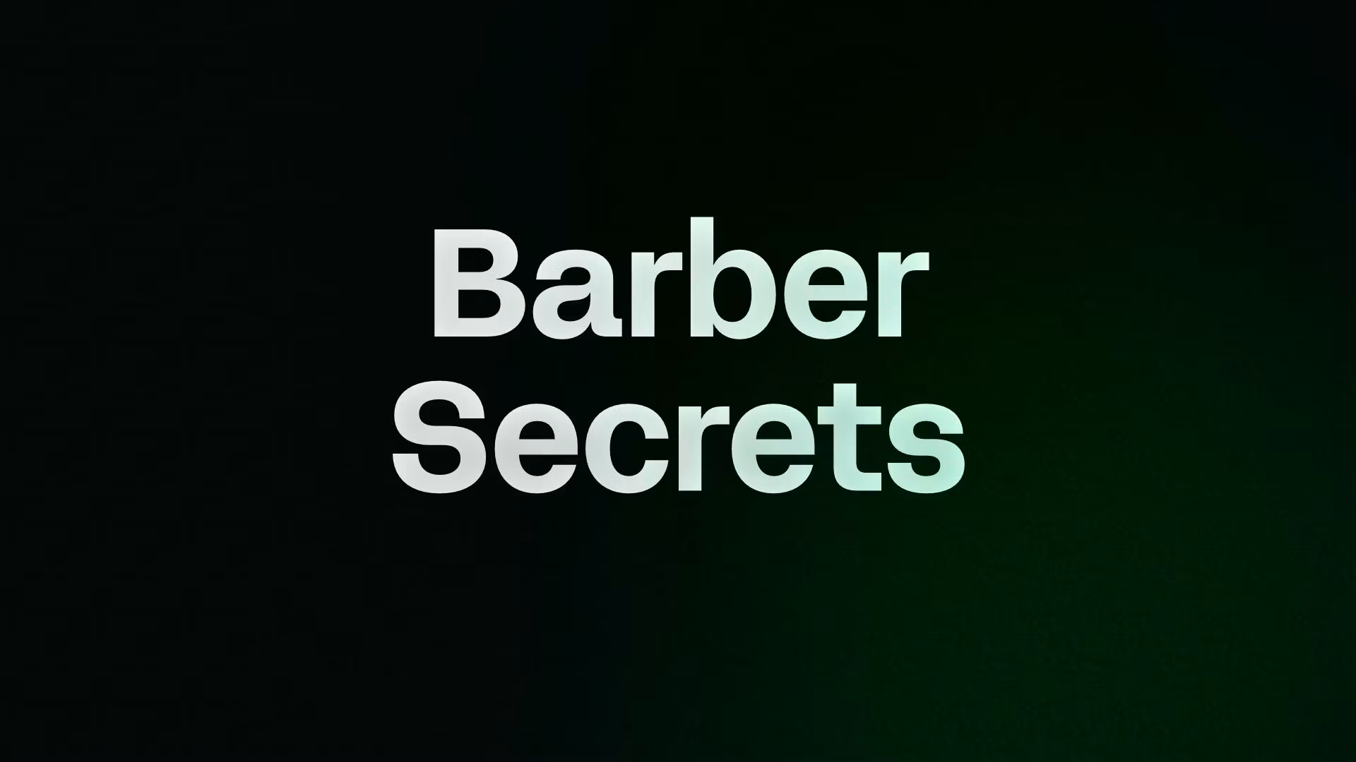 Barber Secrets 