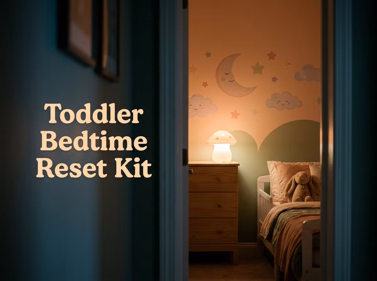 Toddler Bedtime Reset Kit