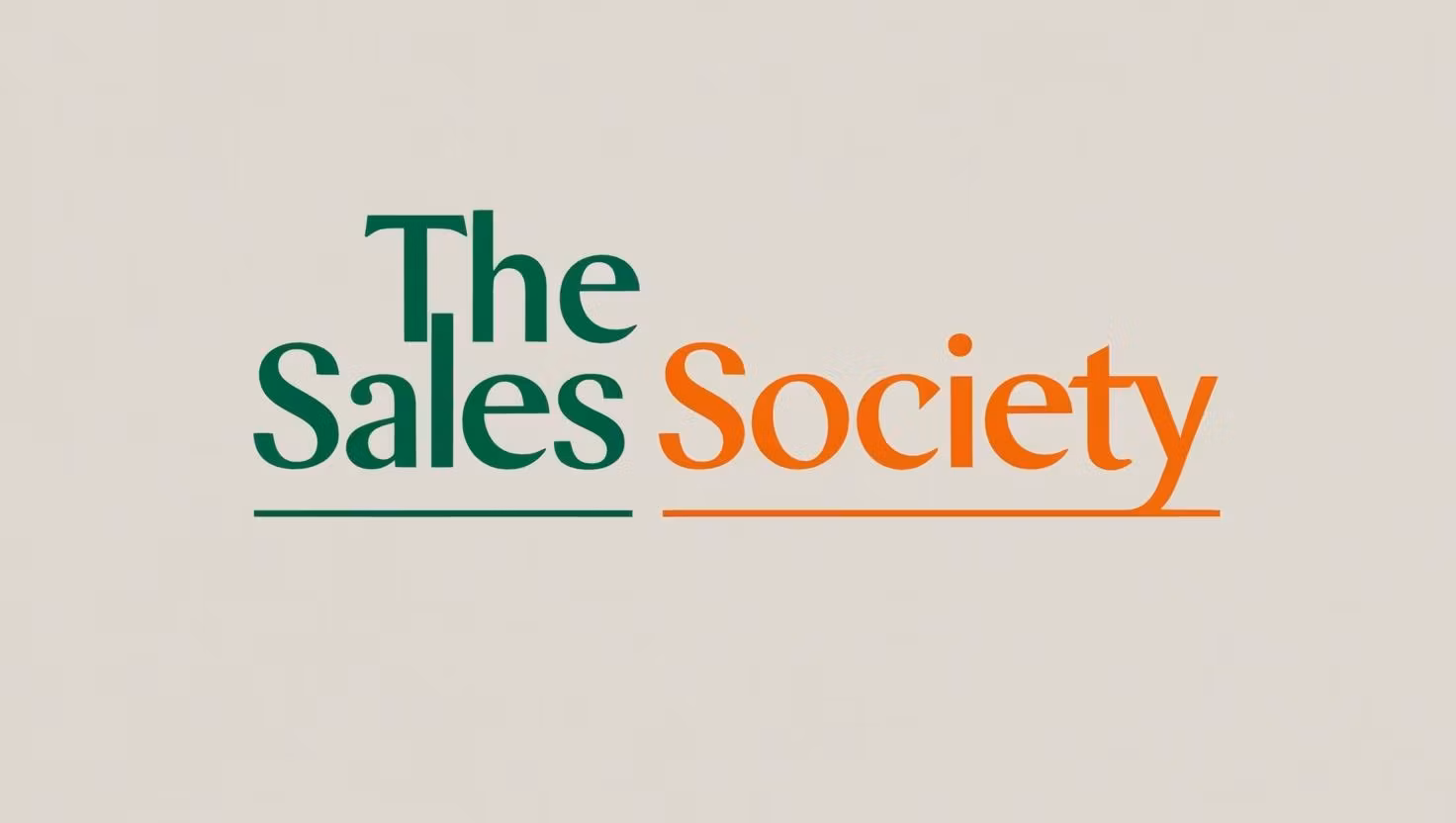 The Sales Society