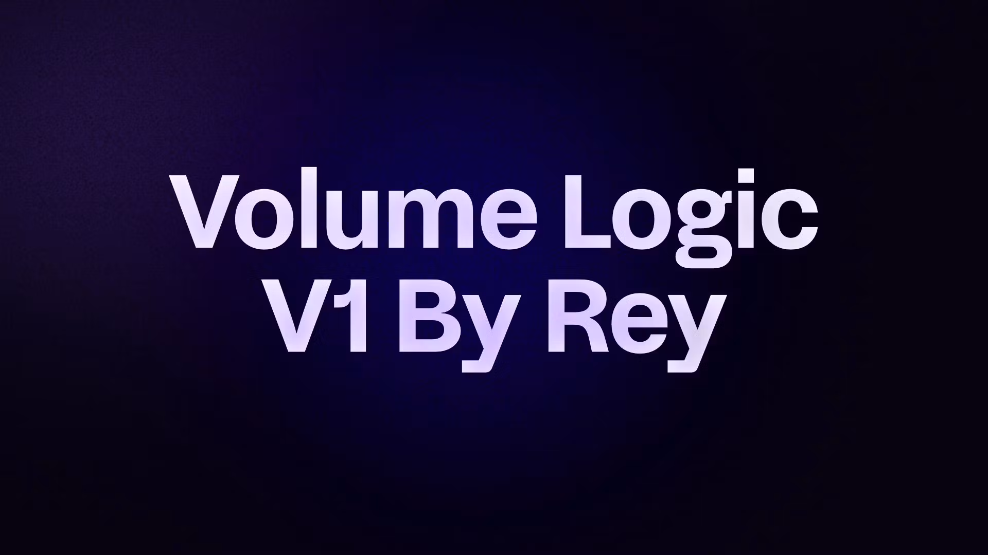 Volume Logic V1 By Rey 