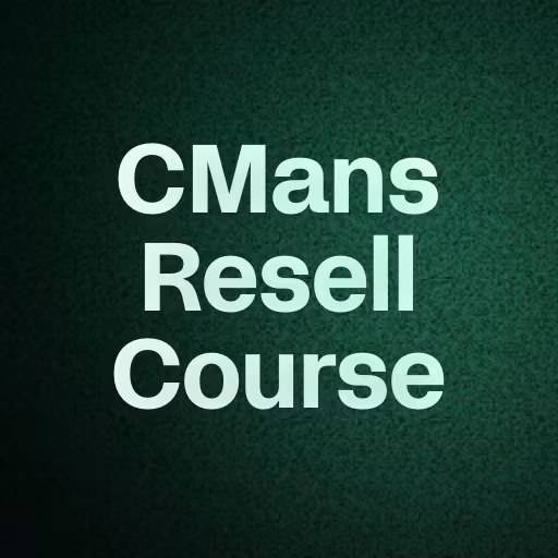 CMans Resell Course
