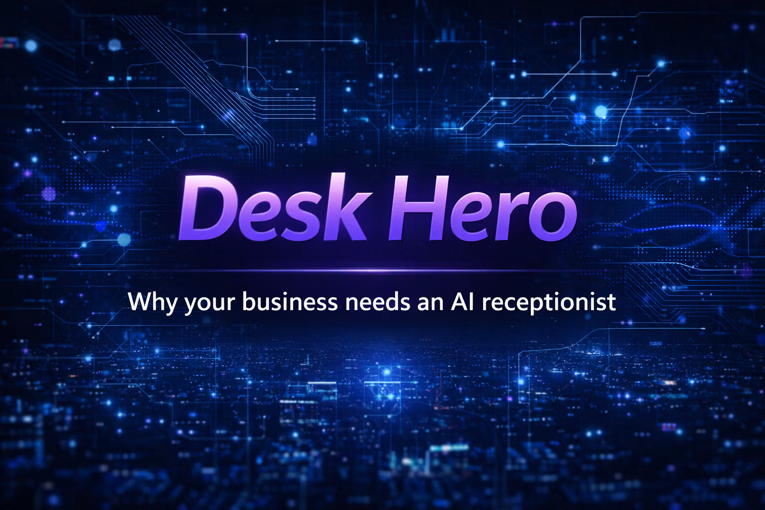Desk hero