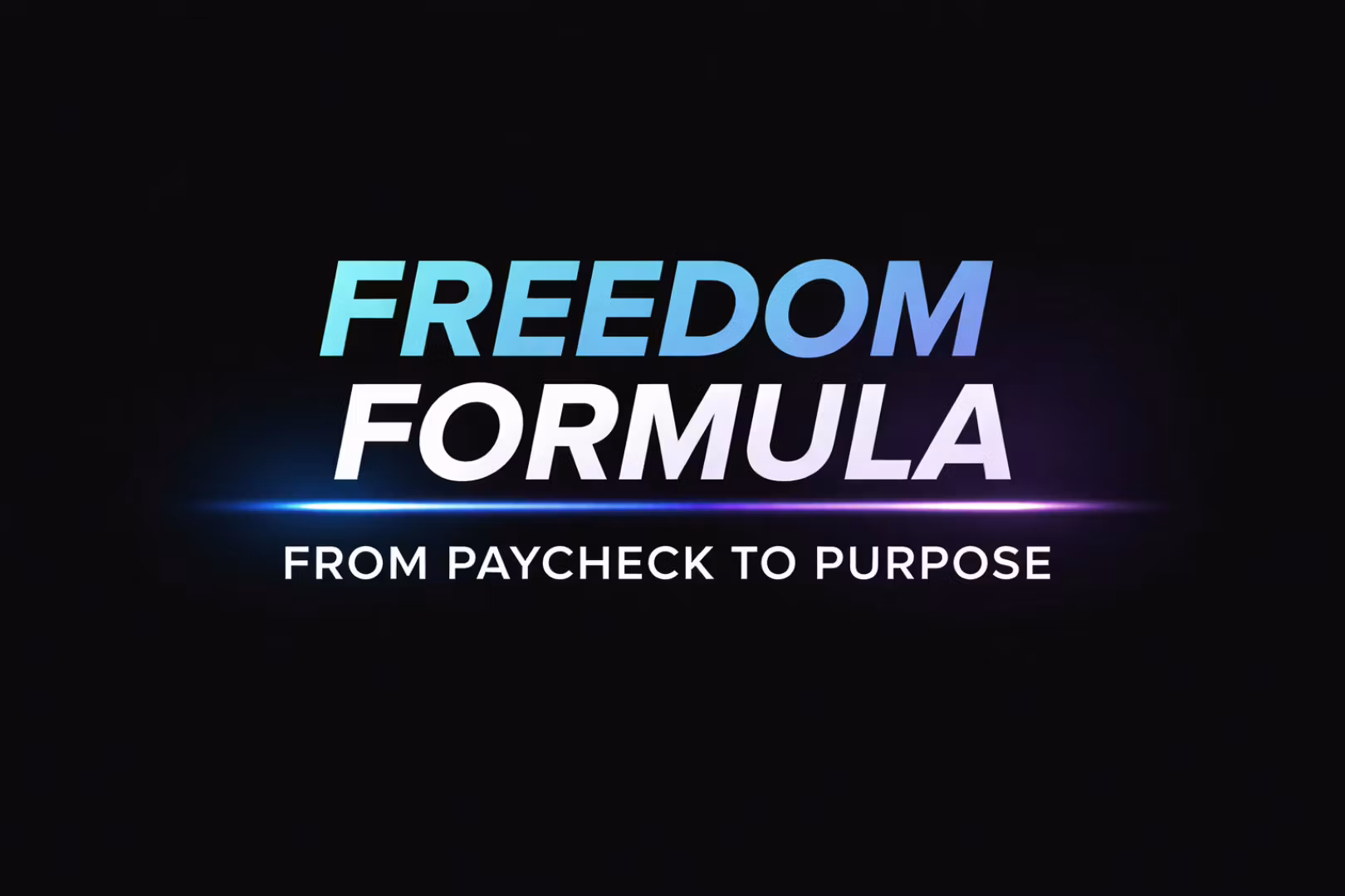 Freedom Formula