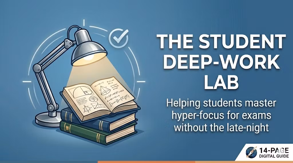 Helping students master hyper-focus for exams without the late-night 'cramming'